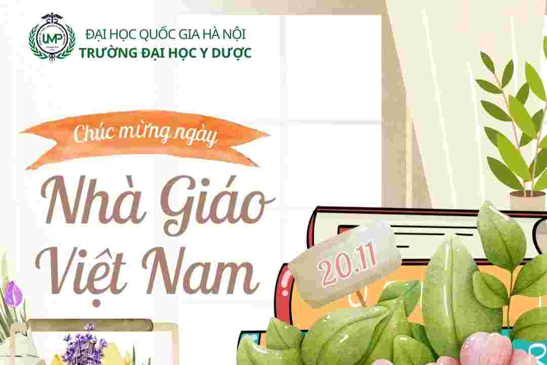 Chúc mừng toàn thể Quý thầy/cô Trường Đại học Y Dược nhân dịp ngày Nhà giáo Việt Nam 20/11